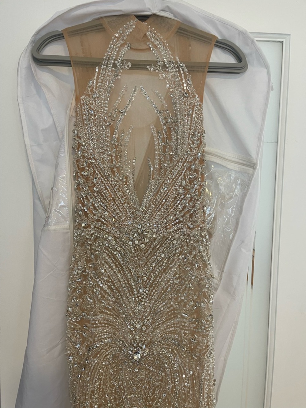 DREAM Albina Dyla Wedding and WINNING Pageant gown in Ivory!! 1 of a kind!!! - Picture 7 of 9